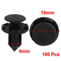 Mudguard Retainer Clips Push Type Kit for Mitsubishi Honda (100 Pack)