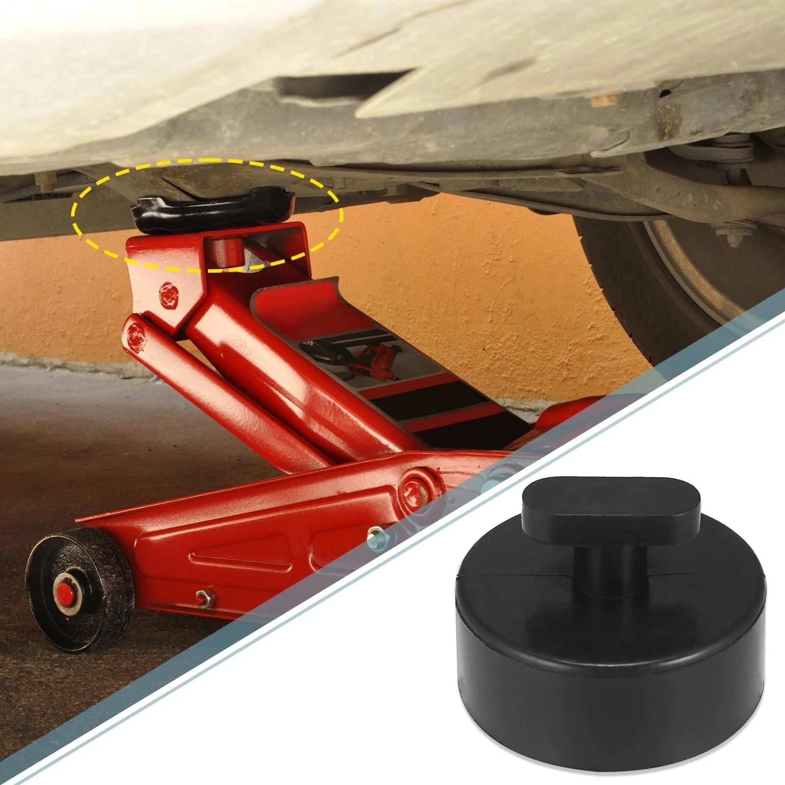 Jack Pad Pucks Rubber Lift Adapter Kit for Chevrolet Corvette C5 C6 C7 (4-Pack)