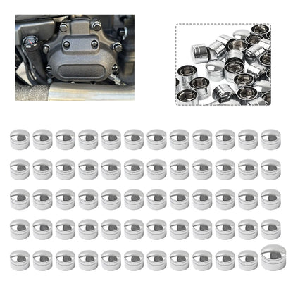 60X Engine Screw Caps Bolt Cover Kit for Harley Fat Boy Electra Glide (1990–2023)