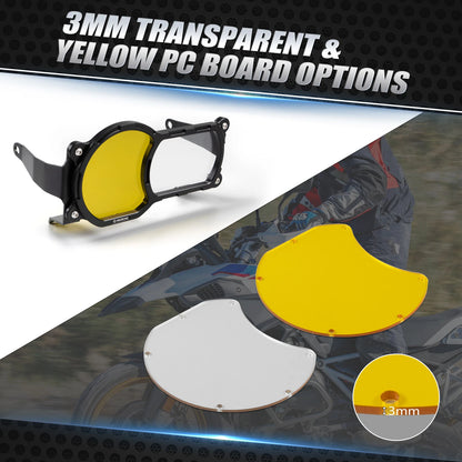 Headlight Protector Guard for BMW R1250GS (2020–2023), R1250GS Adventure (2020–2024)