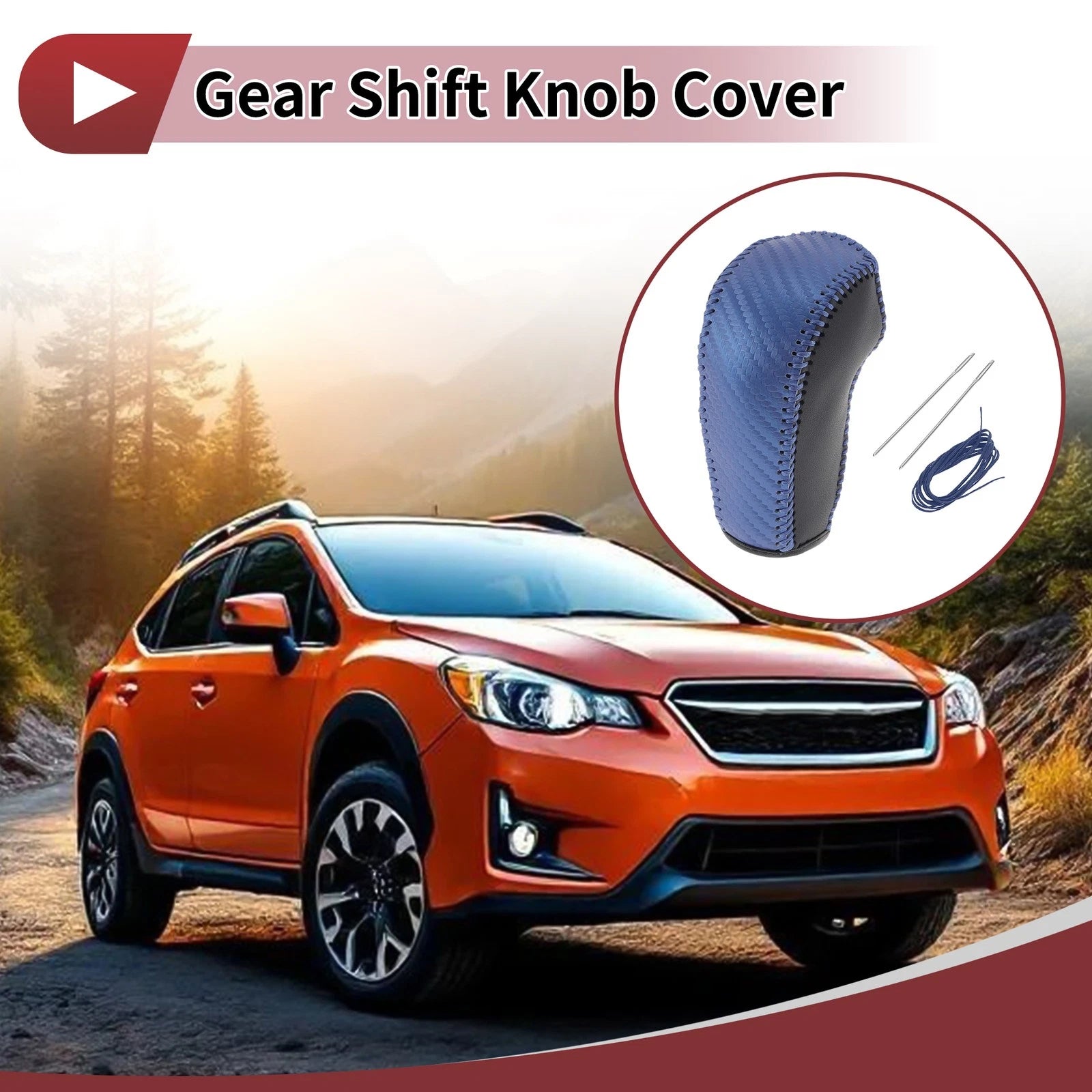 Gear Shift Knob Cover Replacement for Subaru Forester (2014–2017)