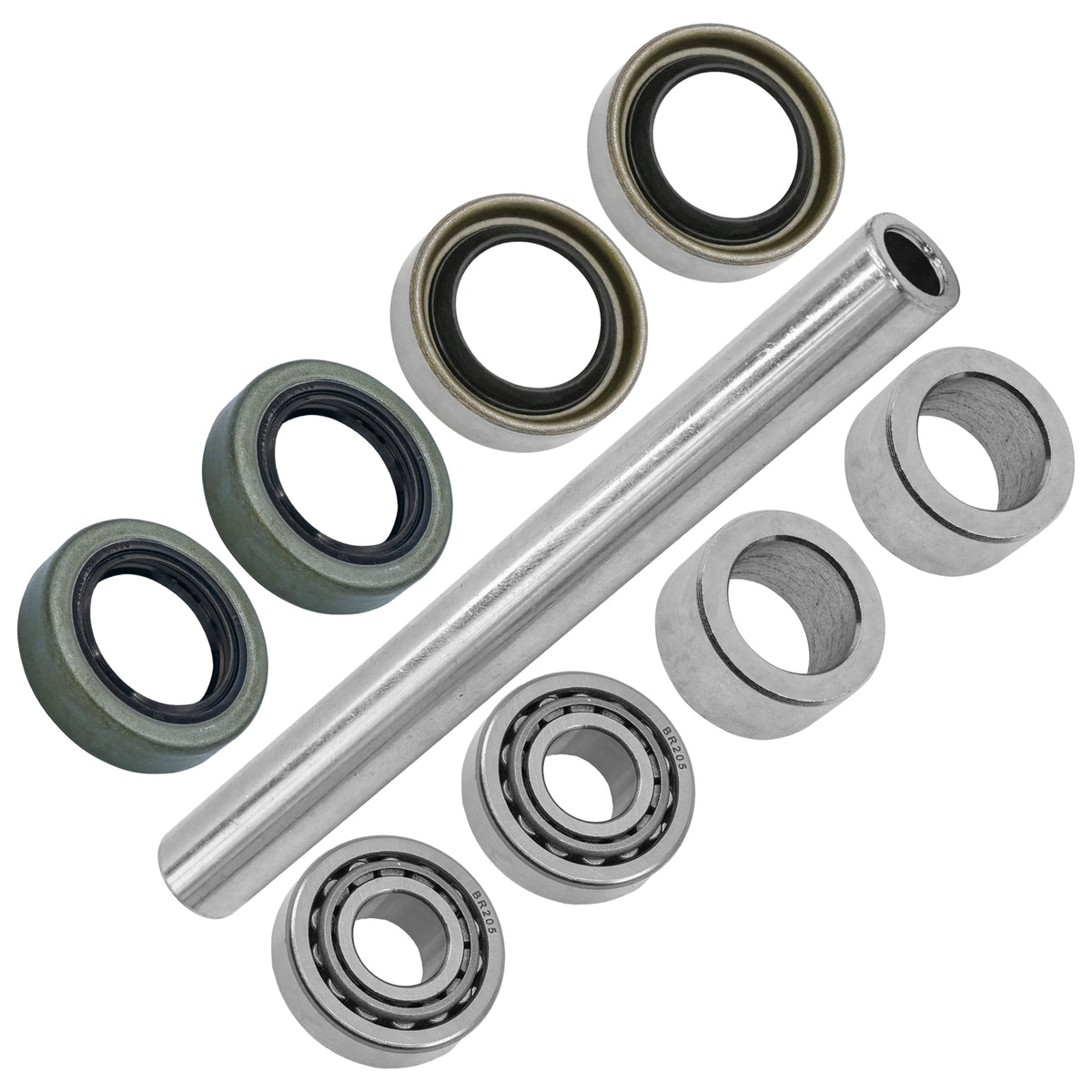 Wheel Axle and Bearing Kit Replacement for Exmark Lazer Z LZ22 LZ23 (2005–2005)