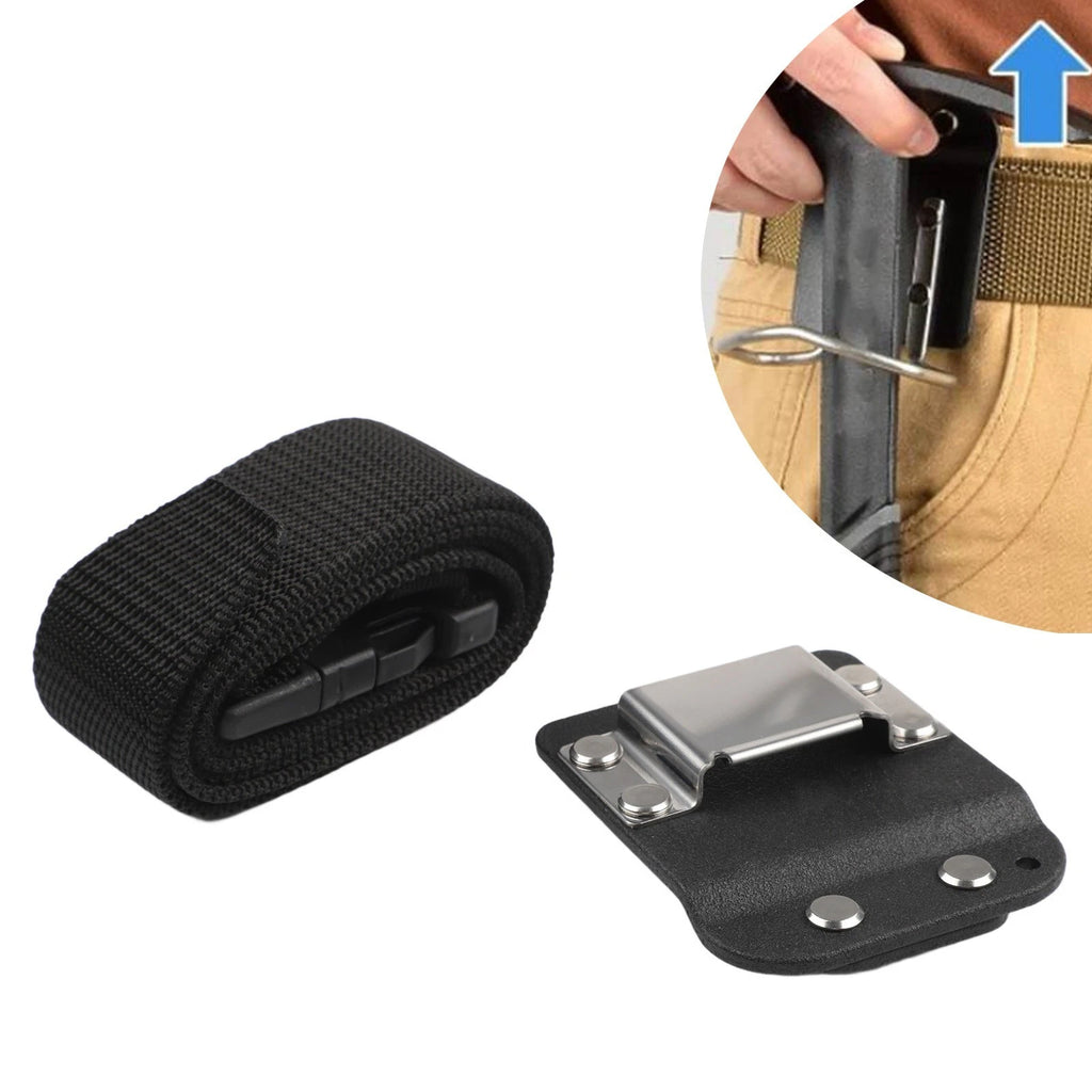 Tool Clip Holder for Drills & Impact Drivers (Compatible with 2 Inch Belts)