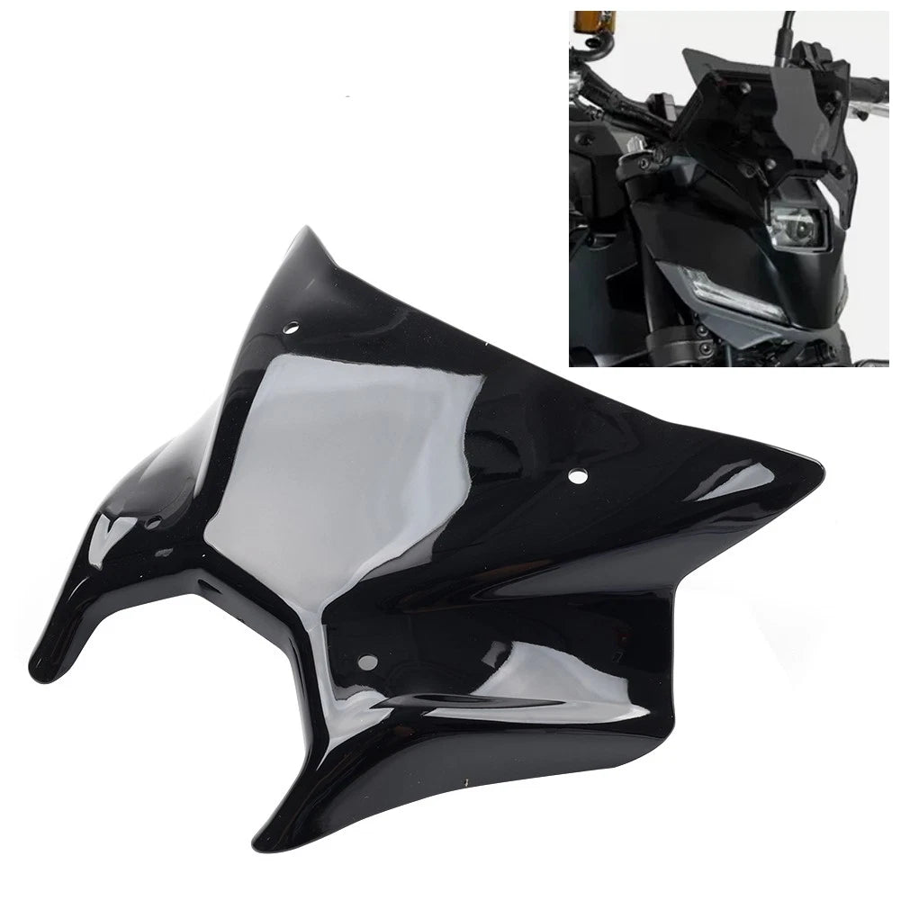 Front Windshield Deflector for Yamaha MT09 SP (2024) - Black