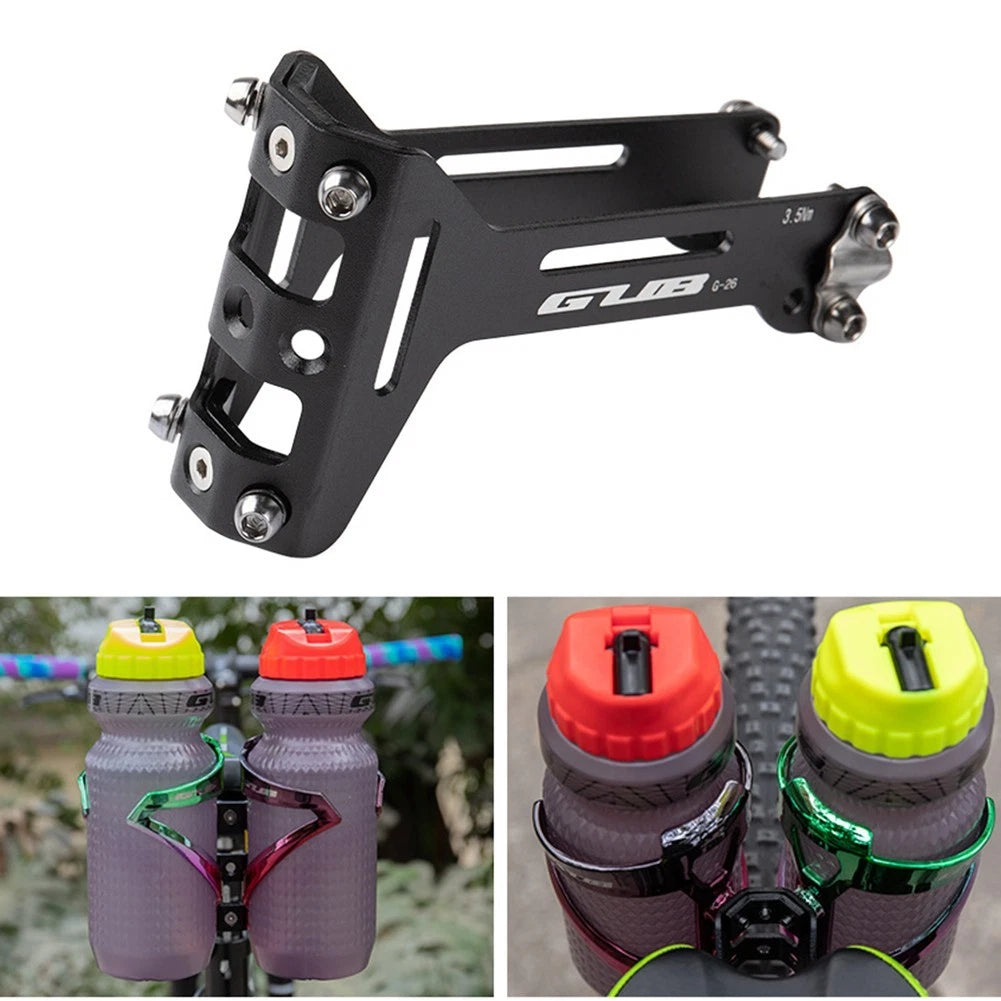 Water Bottle Cage for Bicycle (Aluminum Alloy, Saddle Mount)