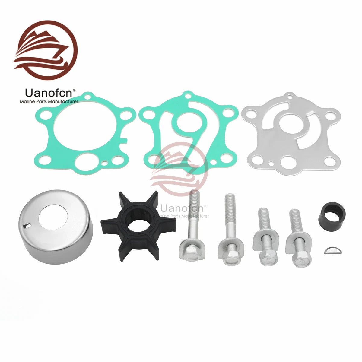 Water Pump Impeller Repair Kit for Yamaha 55HP (663-W0078-A0-00, 18-3425)