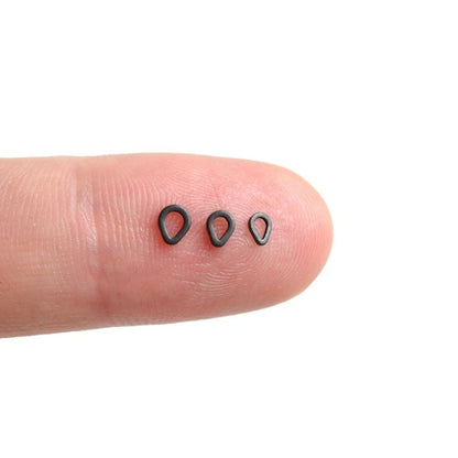 20pcs Tear Drop Shaped Rig Rings for Carp Fishing (Universal)