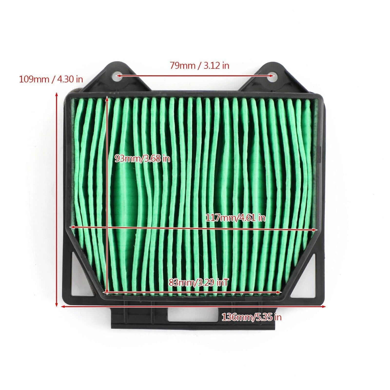 Air Cleaner Filter for Honda CB125R CB250R CB300R CB300RA CBF125/250 (2018–2020)