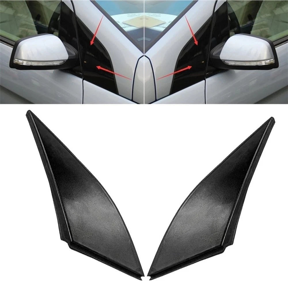 1 Pair Front Mirror Corner Triangle Fender Cover for Mercedes B-Class (2005–2012)