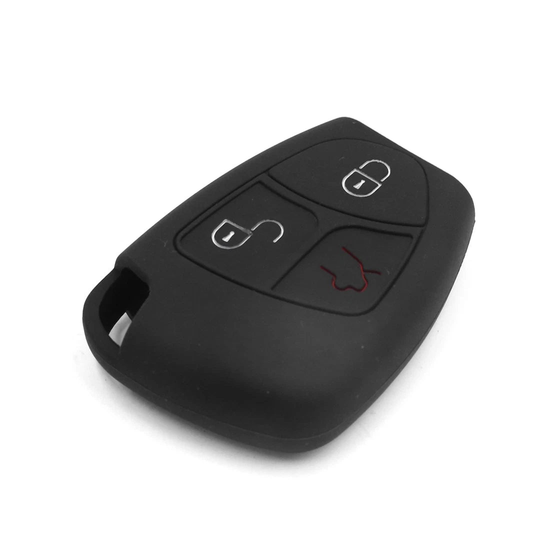 Silicone Remote Key Fob Cover Case Replacement for Mercedes AMG C B E (2014–2023)