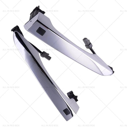 Pair Front Door Handles Chrome for Hyundai Tucson (2016–2021)