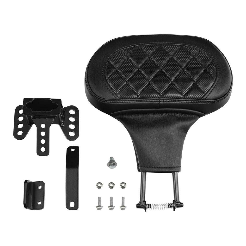 Front Driver Backrest & Mount Bracket for Harley Electra Glide (2014–2023)