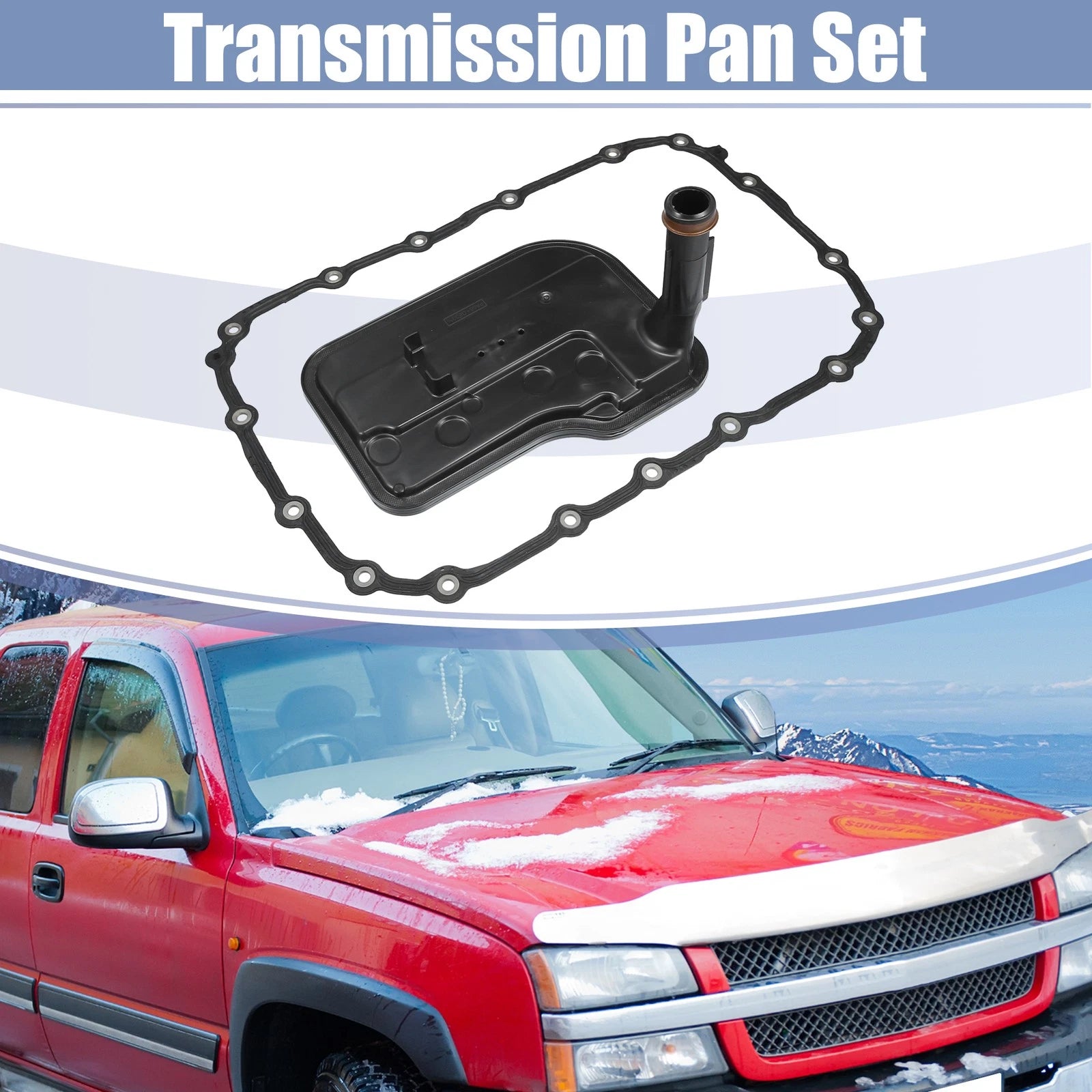 Transmission Filter Oil Pan Gasket Kit for Chevrolet Silverado (2011–2018)