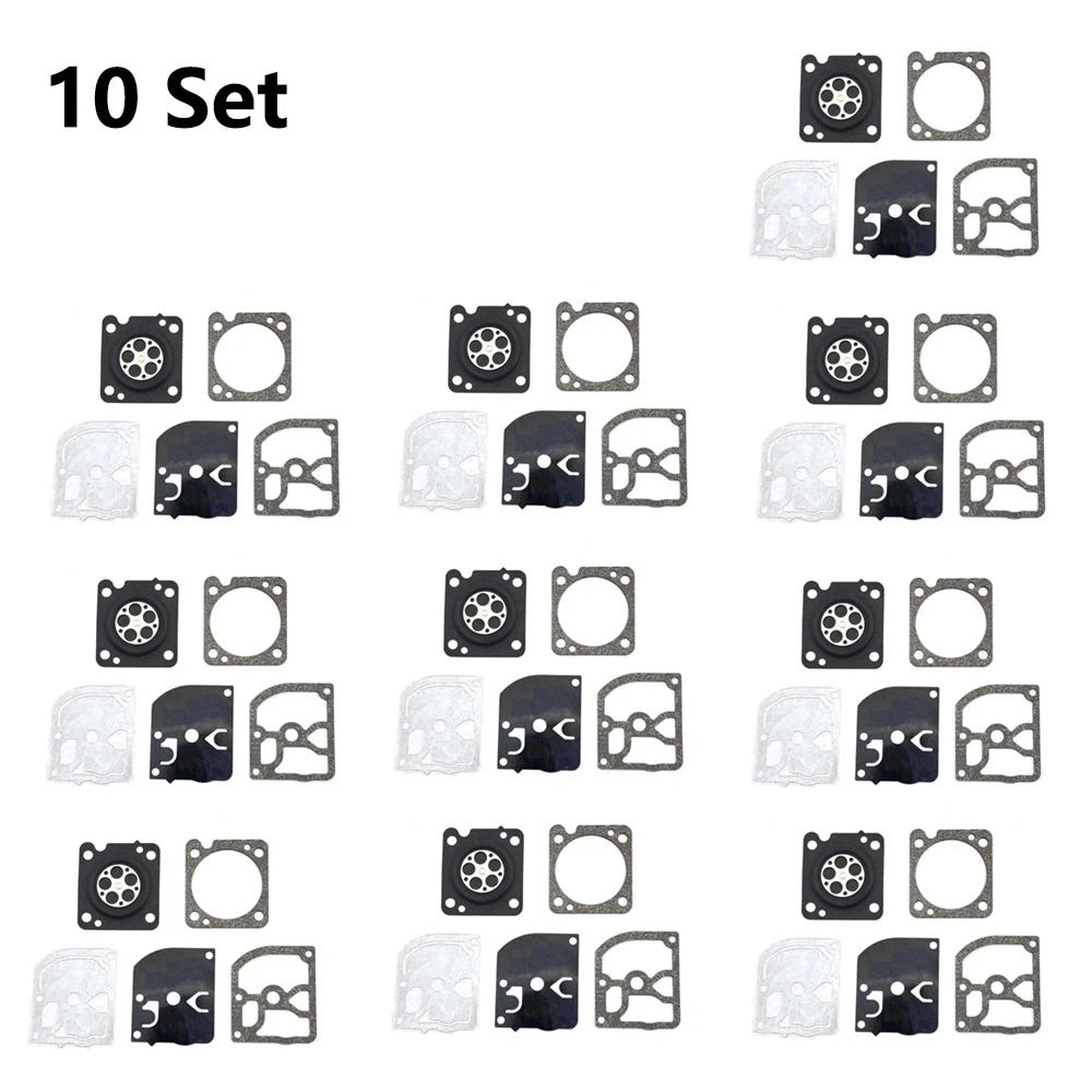 Set of 10 Carburetor Gasket Diaphragm Kit for ZAMA GND-105 C1M-EL44