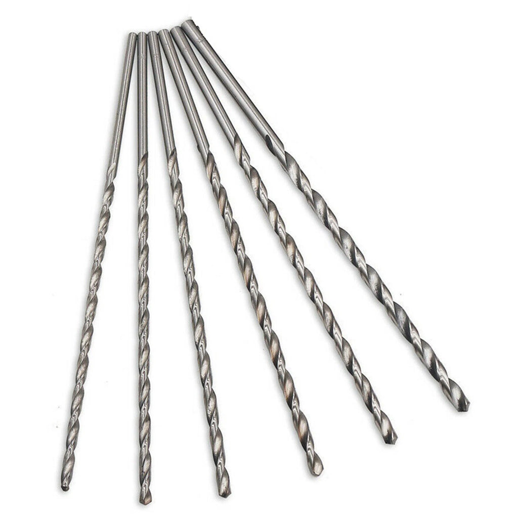 5PCS Extra Long Drill Bits for Metal Drilling Tool (200mm)