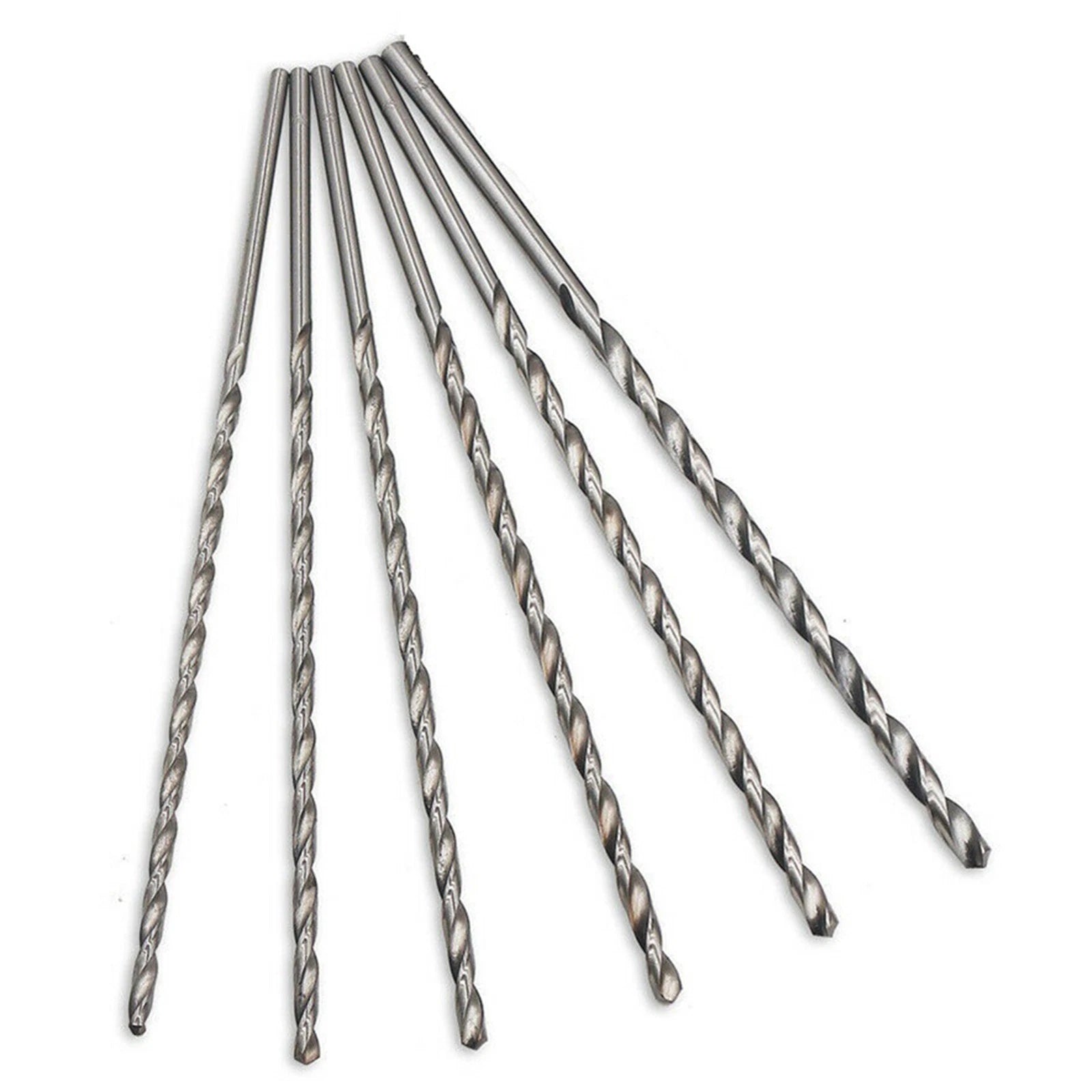 5PCS Extra Long Drill Bits for Metal Drilling Tool (200mm)