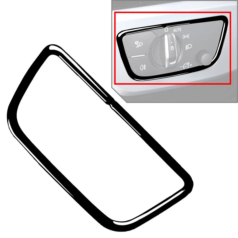 Headlight Switch Button Panel Cover Trim for Audi A4 A5 S4 RS4 Q5 Q7 SQ5 (2016–2023)