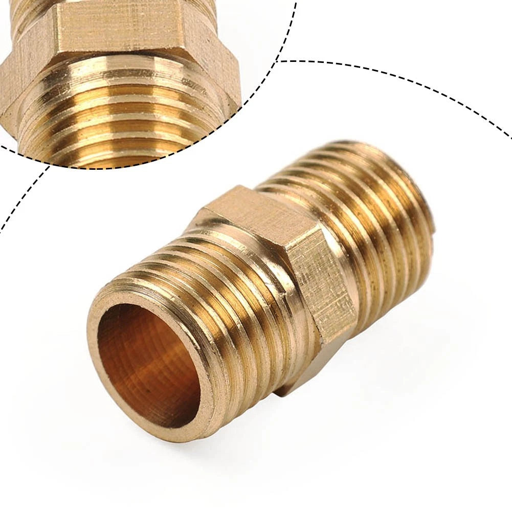 G 1/4 Male to G 1/4 Male Adapter Pipe Fitting Connector