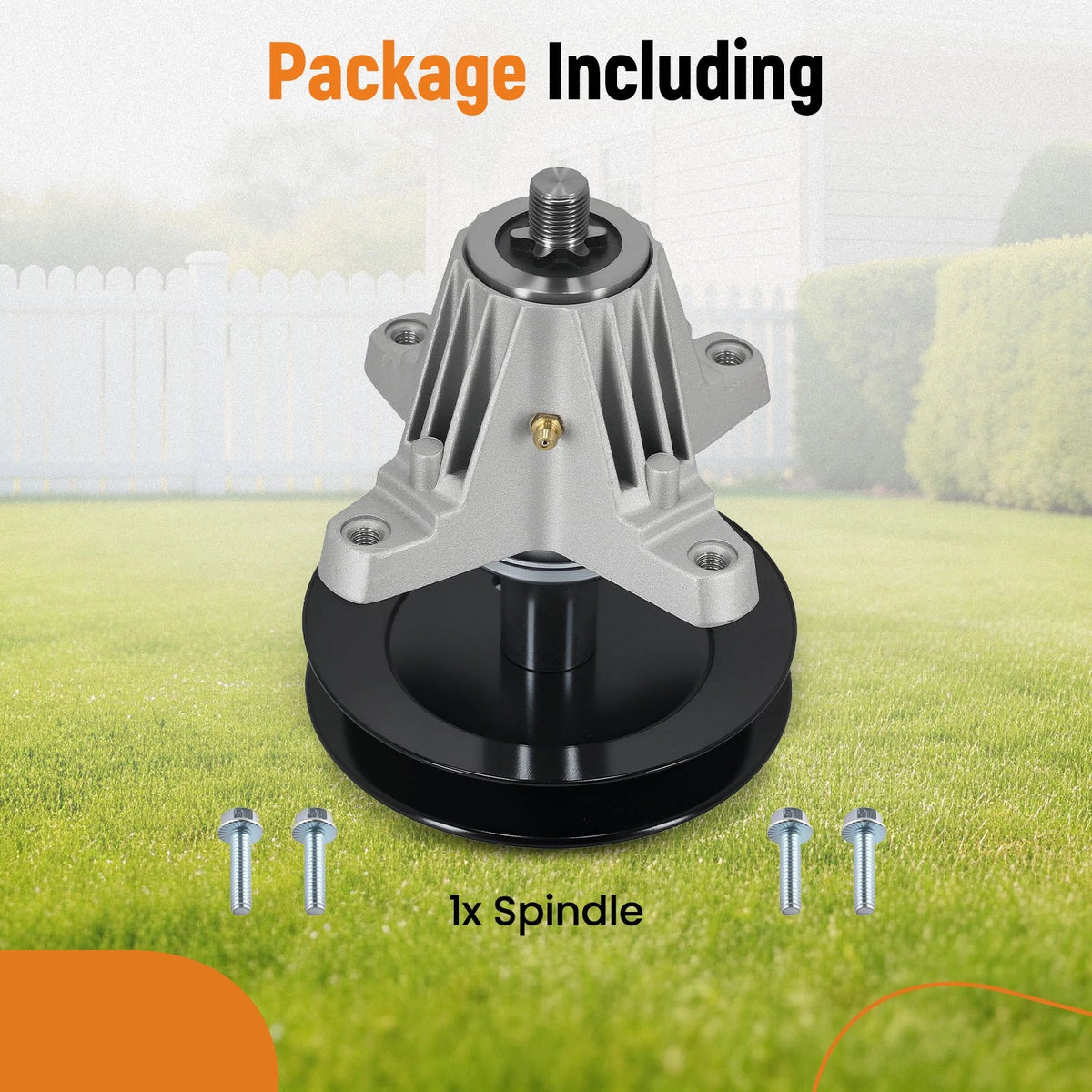 Deck Mandrel Spindle for MTD G8400 T8400 (Part Numbers: 285-705, 918-06978, 618-06978)