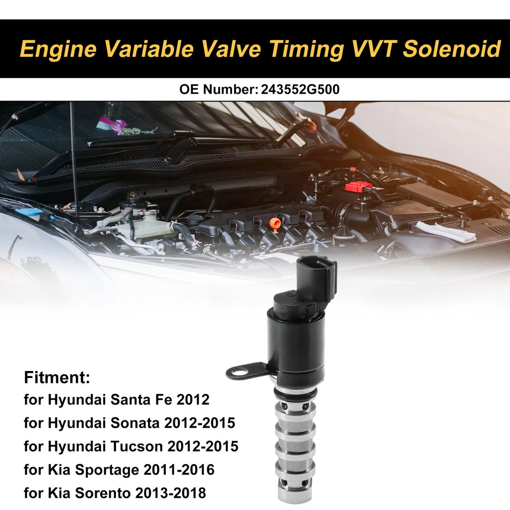 Engine VVT Solenoid Replacement for Hyundai Santa Fe 2012 (2006–2012)
