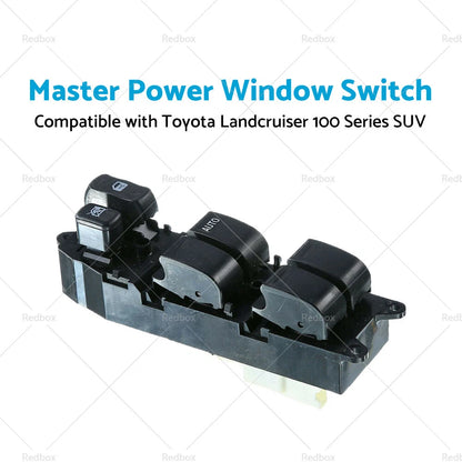 Power Master Window Switch for Toyota Landcruiser 100 Series (1998–2002)