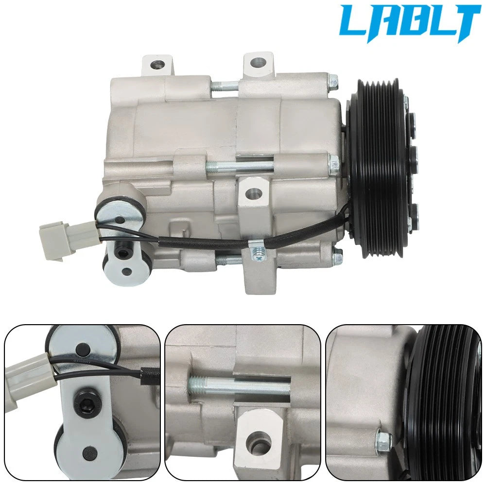 A/C Compressor + Clutch for Ford Escape Contour Mazda Tribute (1995–2007)
