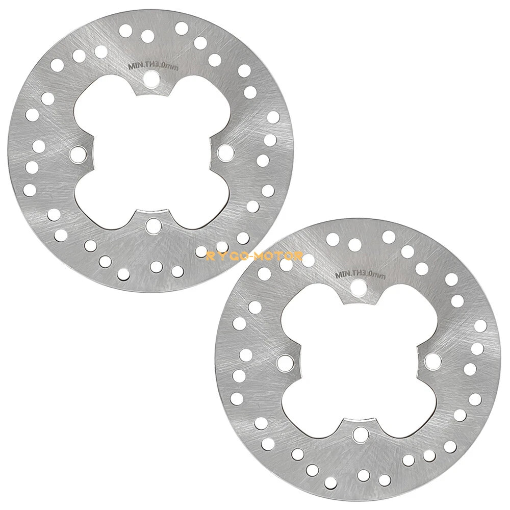 2X Front Brake Disc Rotors for Honda Foreman Rubicon 500 TRX500FA/FM (2020–2024)
