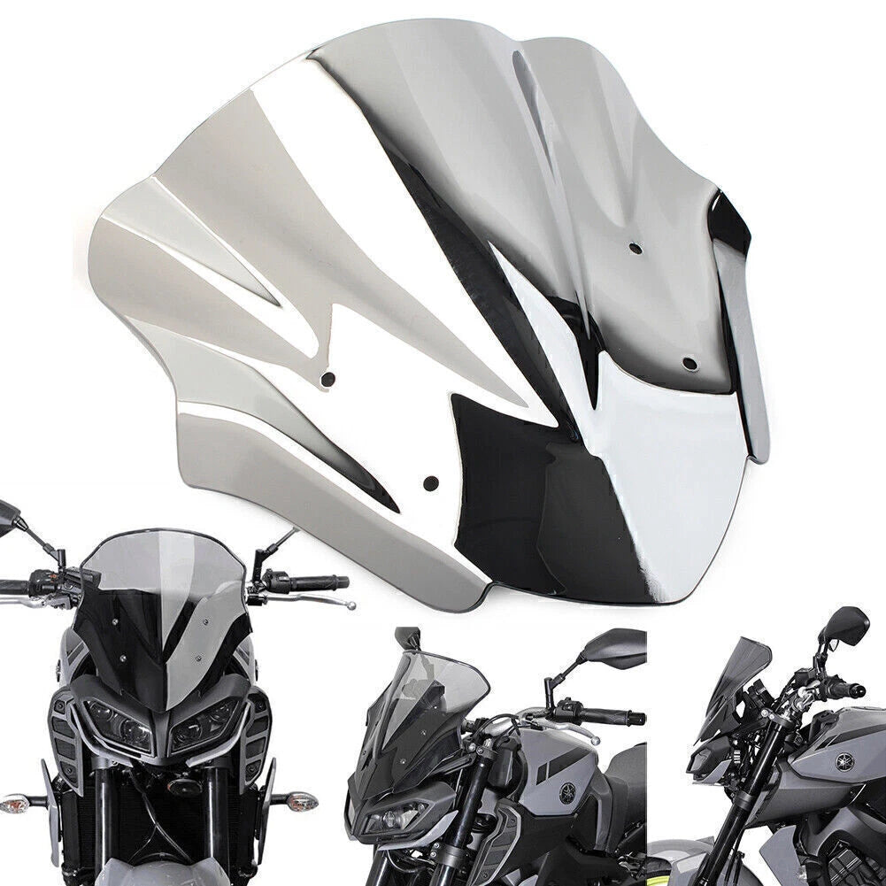 Windshield Deflector for Yamaha MT-09 MT09 FZ09 (2017–2020) Silver