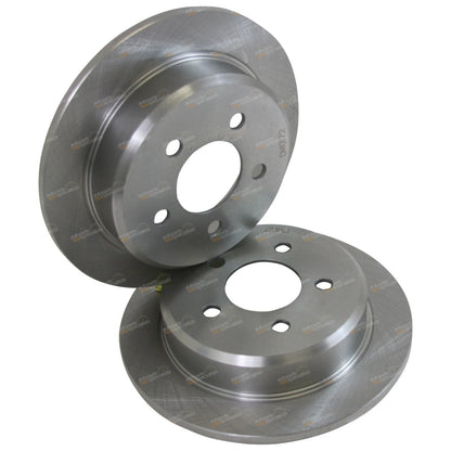 2 Rear Disc Brake Rotors for Jeep Grand Cherokee ZG (1996–1999)
