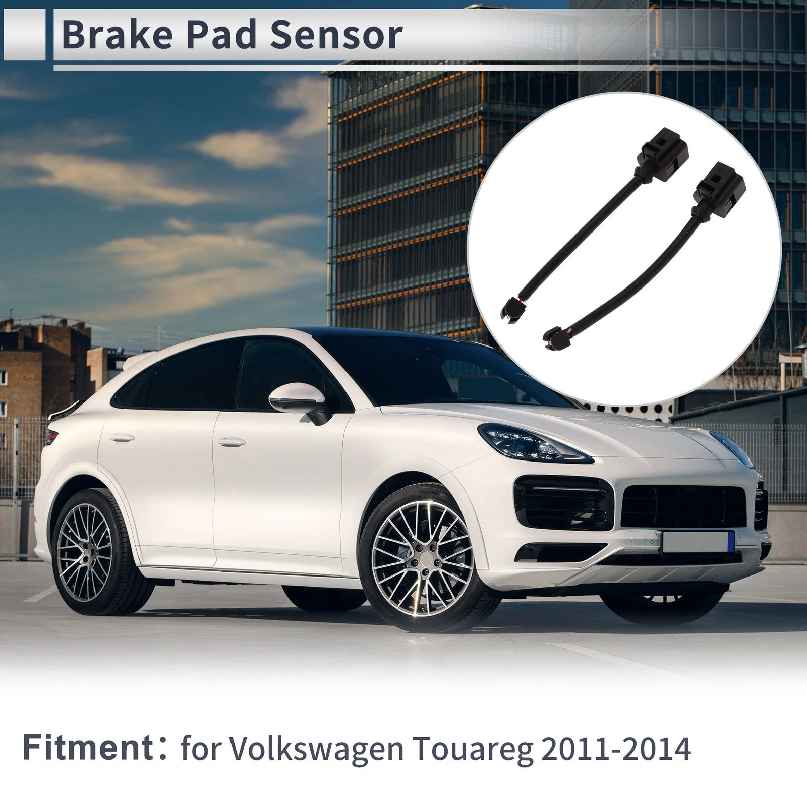 Brake Pad Wear Sensor Rear for Volkswagen Touareg (2011–2014)