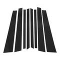Door Pillar Window Trim Kit 8 Pcs Replacement for BMW X5 (2007–2013)