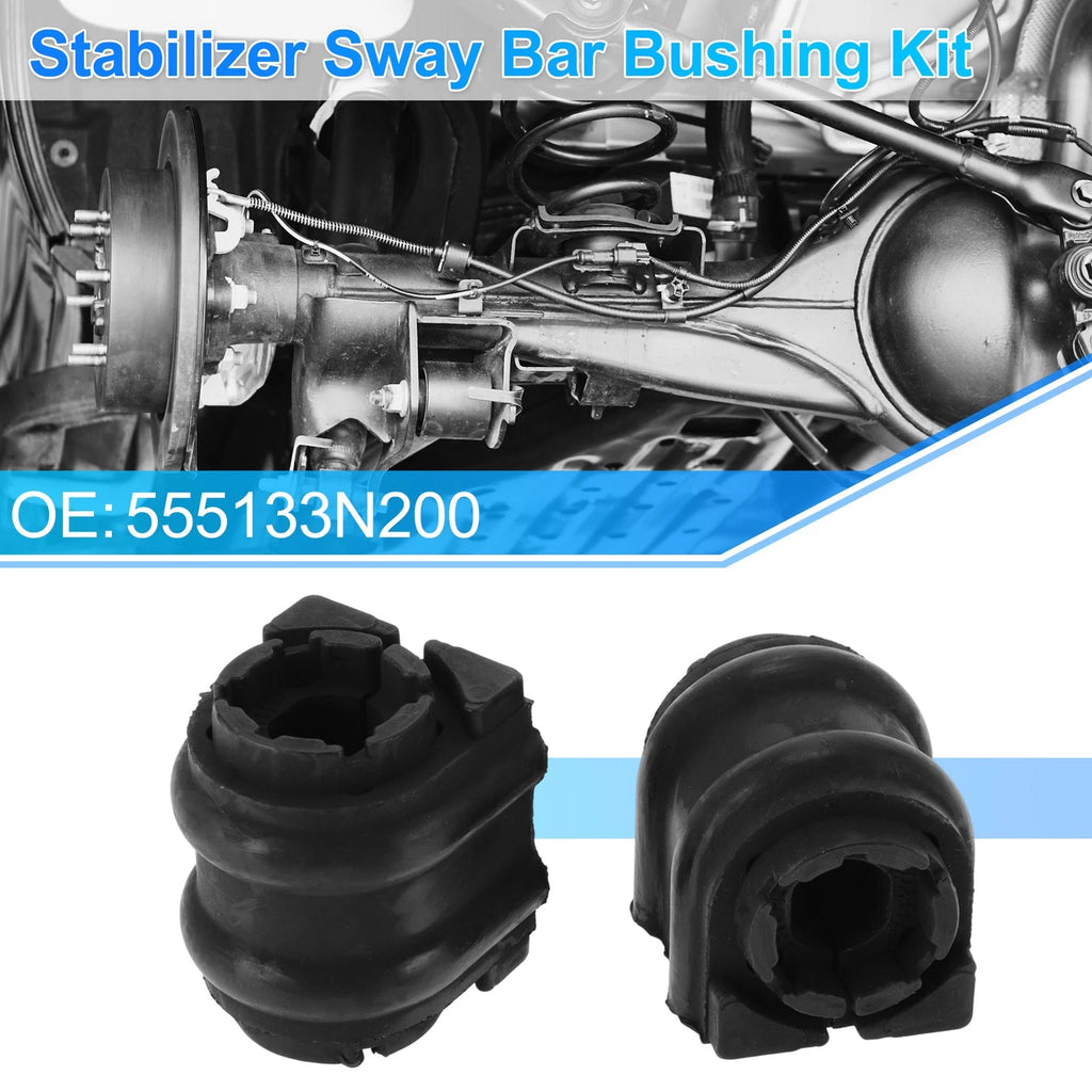Stabilizer Sway Bar Bushing Kit Rear Set for Hyundai Azera (2011–2016)