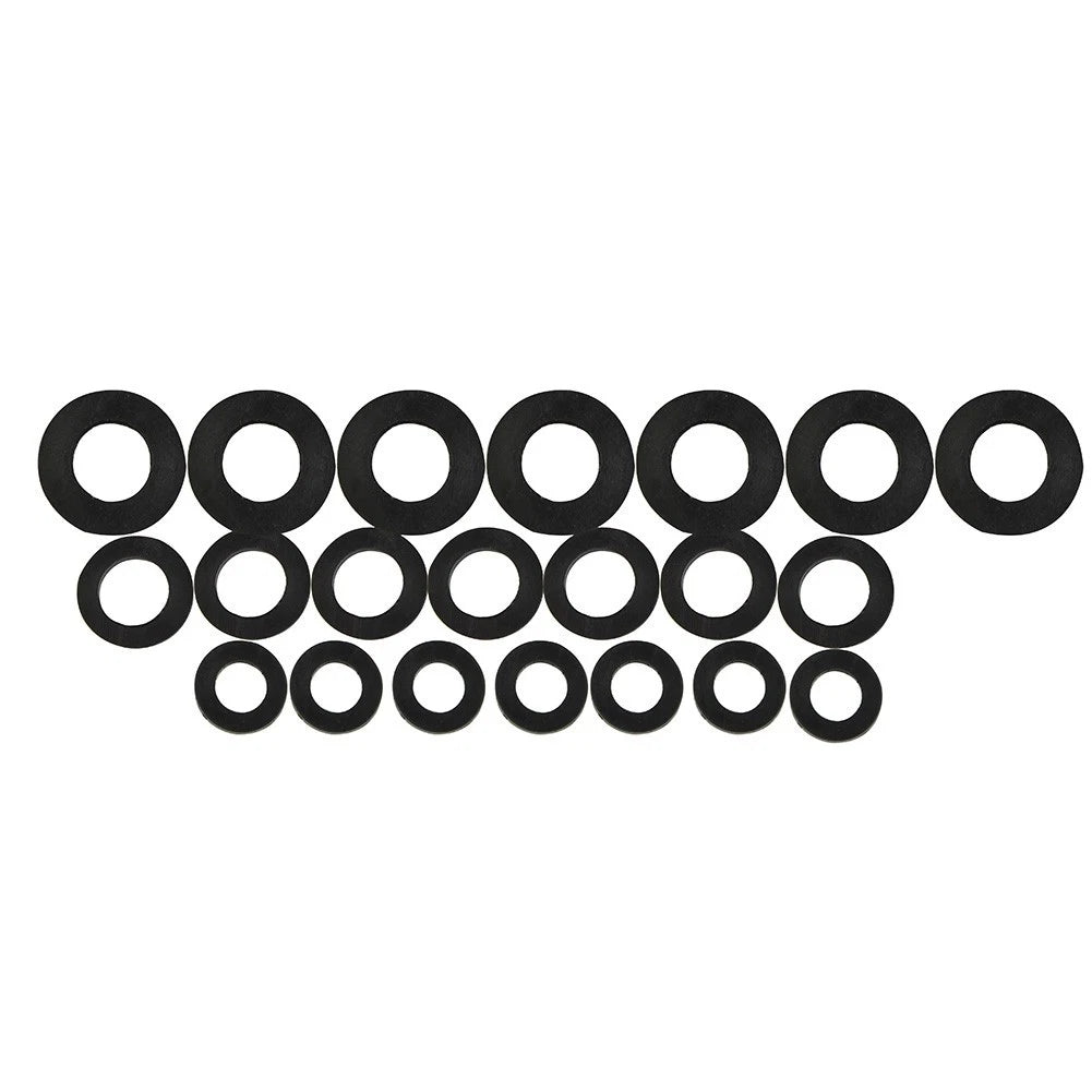 Assorted Tap Washers Set for Bath Sink Basin Shower (3/8", 1/2", 3/4")