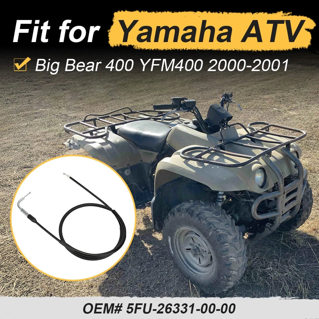Choke Starter Cable for Yamaha Big Bear 2WD 4WD 2000-2001 5FU-26331-00-00
