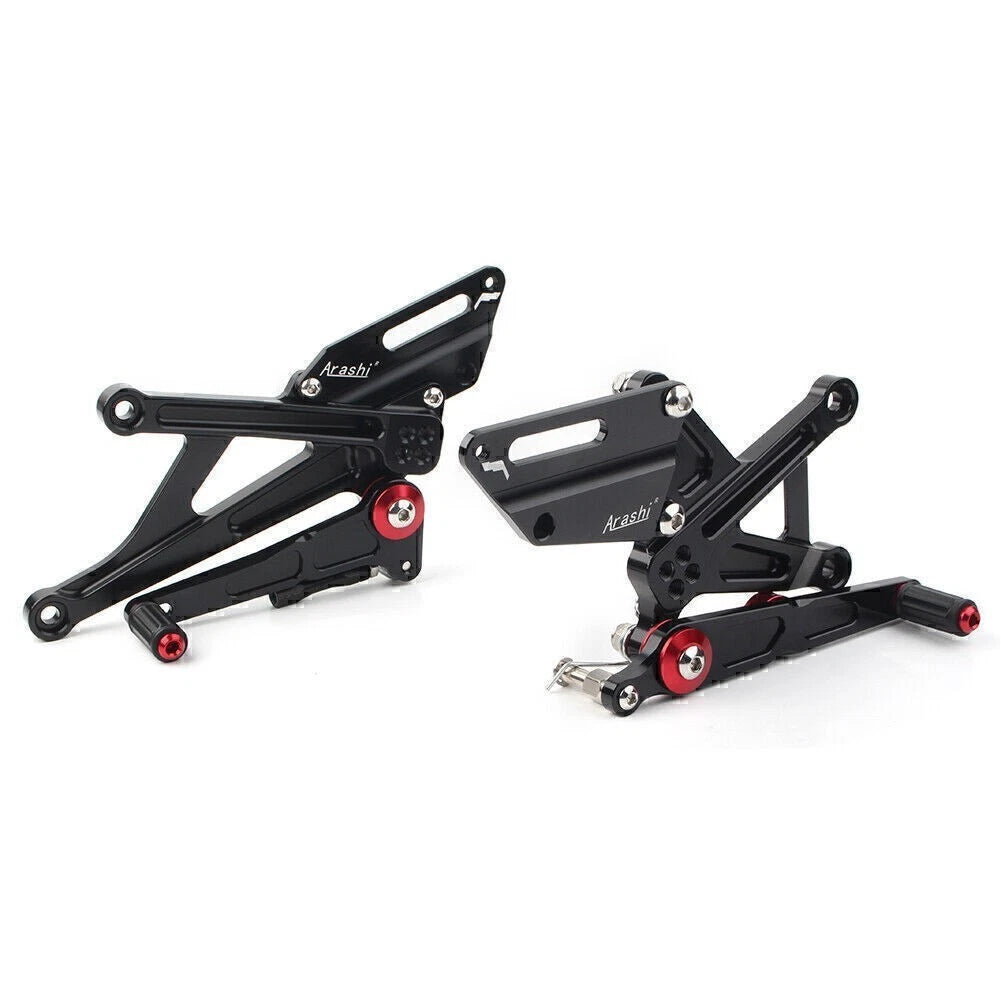 Rear Foot Peg Set for Honda Goldwing GL1800 (2015–2018) Black