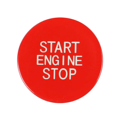 Red Car Engine Start Stop Button Switch Cover Trim For BMW 3 8 X Series