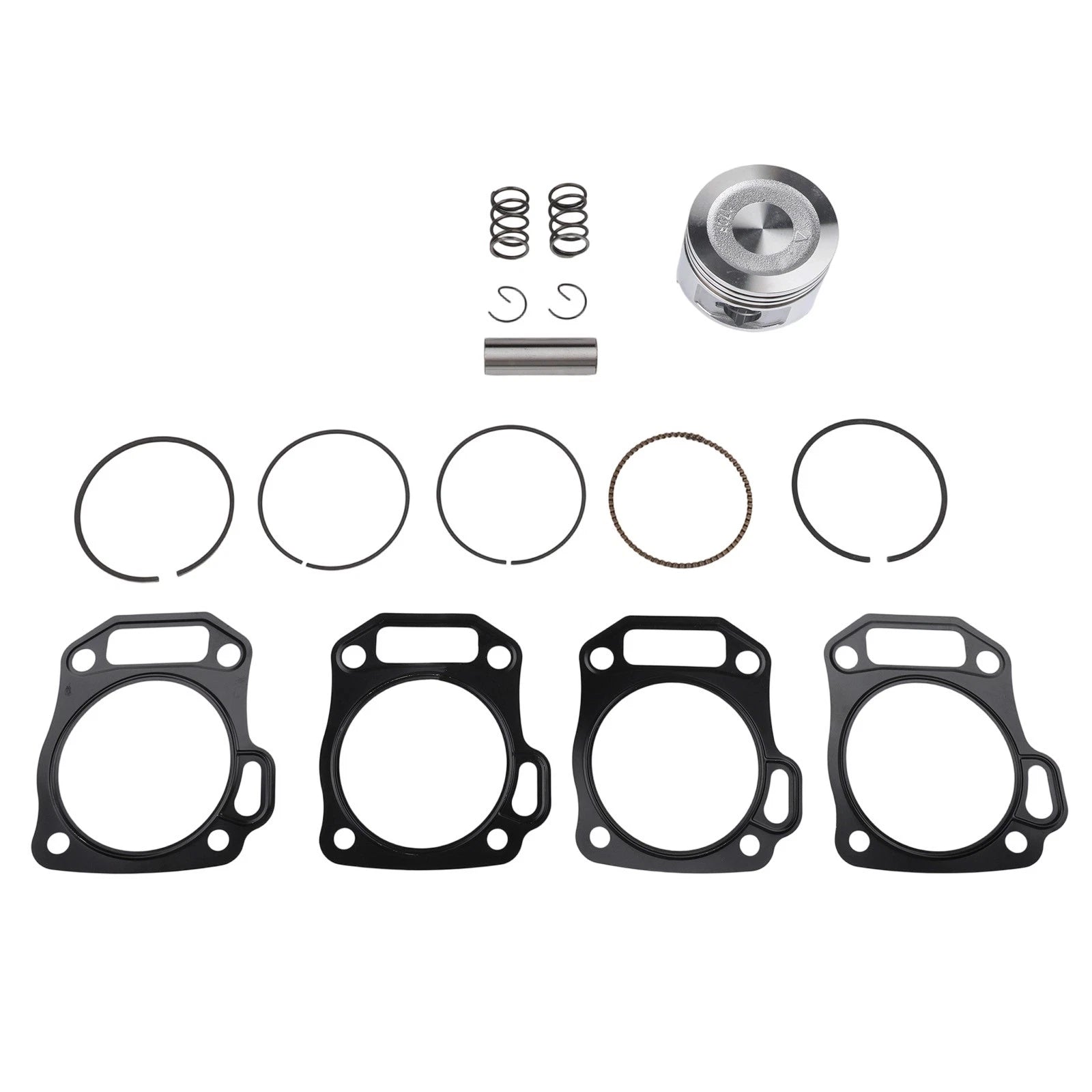 Flat Top Piston Kit for High-Performance Engines