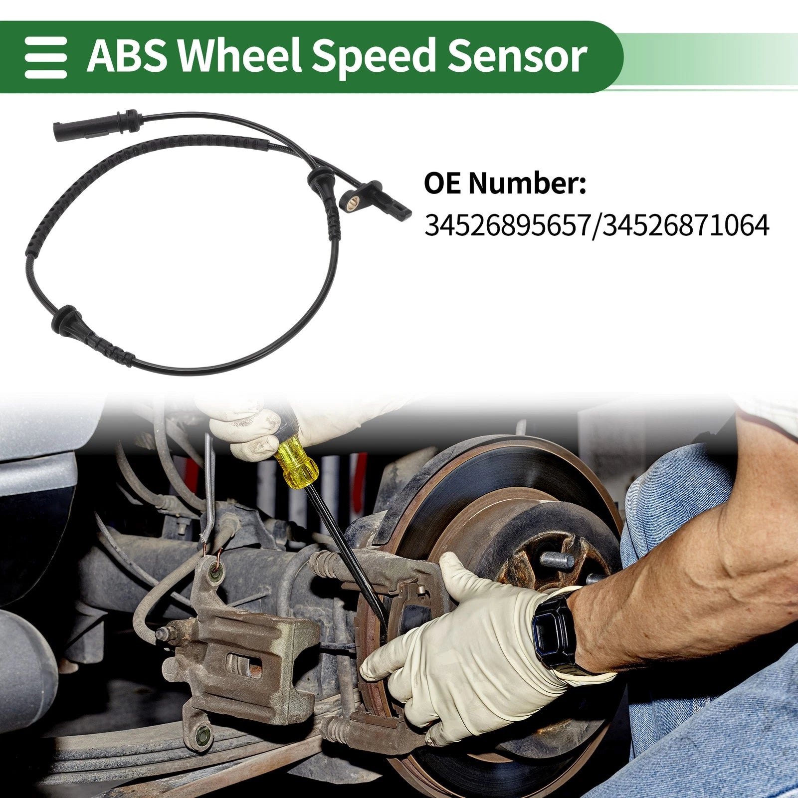 ABS Wheel Speed Sensor Replacement for BMW X3 G08 (2020–2023)