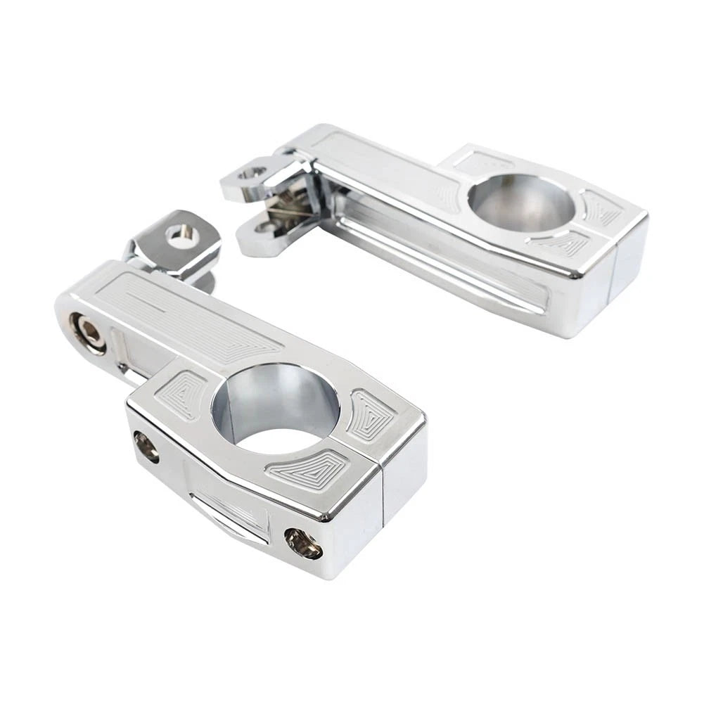 Crash Bar Foot Peg Rest Clamp Bracket for Harley (32MM)