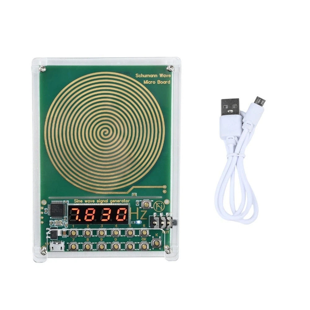 Adjustable Frequency Schumann Wave Generator 7.83Hz for Stress Relief