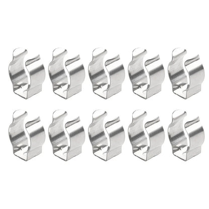 Space Saving Tool Organizer Rack with Spring Clamp for Garage Storage