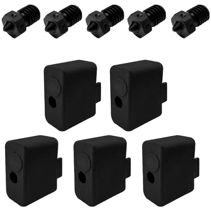 Hot End Nozzle & Silicone Sleeve for Flsun T1 Series Printer
