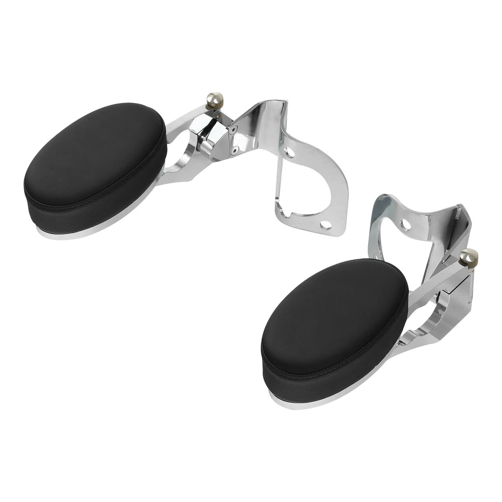 Chrome/Black Passenger Armrest for Harley Electra Glide (2014–2025)