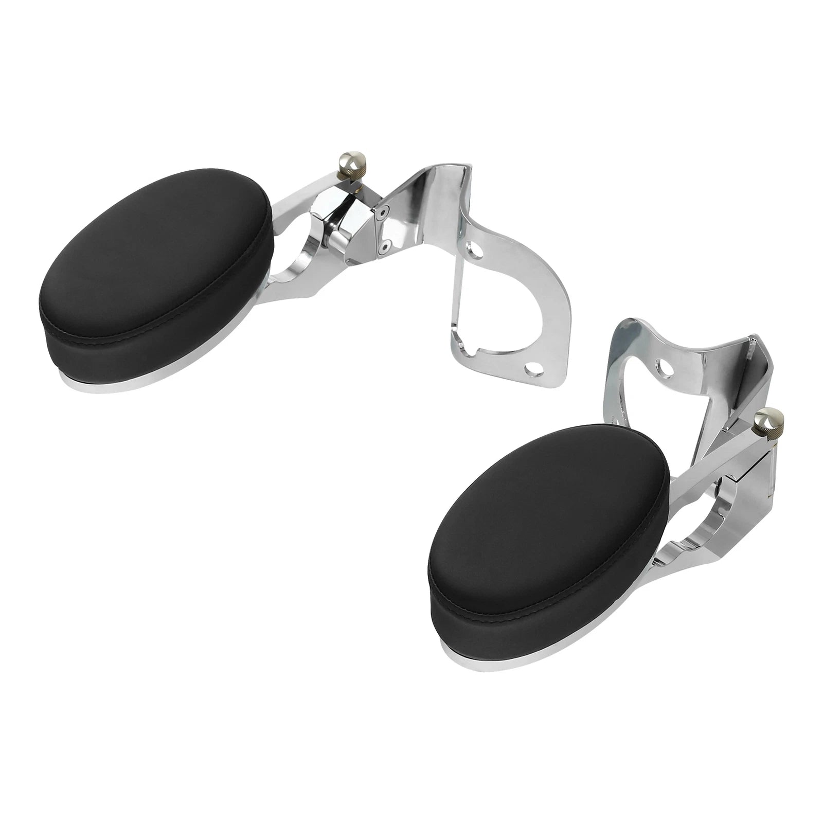 Chrome/Black Passenger Armrest for Harley Electra Glide (2014–2025)