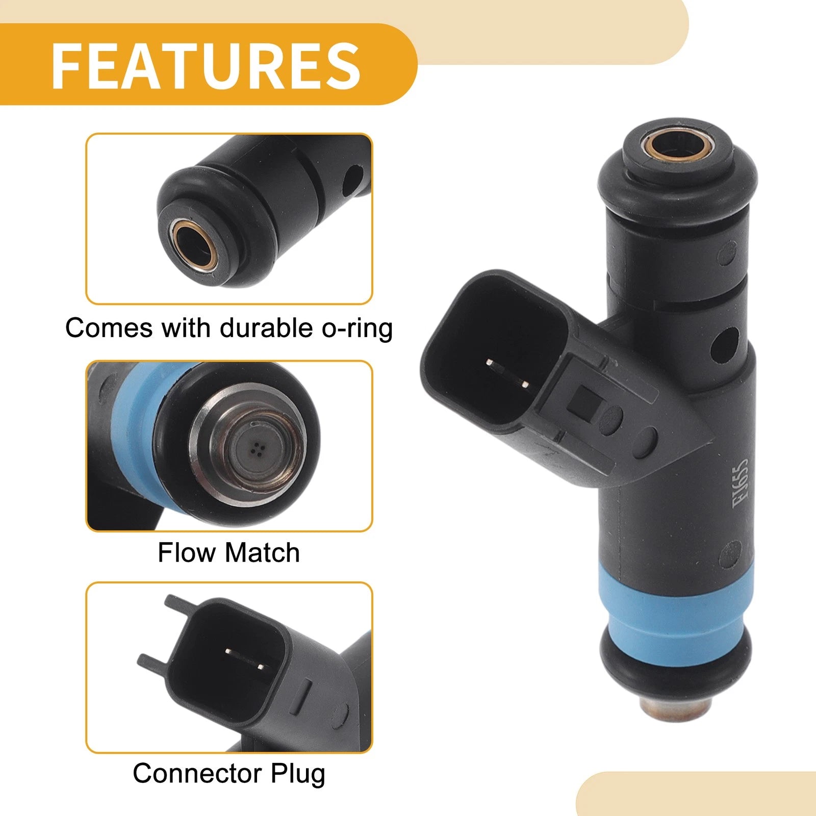 Fuel Injector Replacement for Dodge Ram 1500 Laramie Crew Cab (2013–2018)