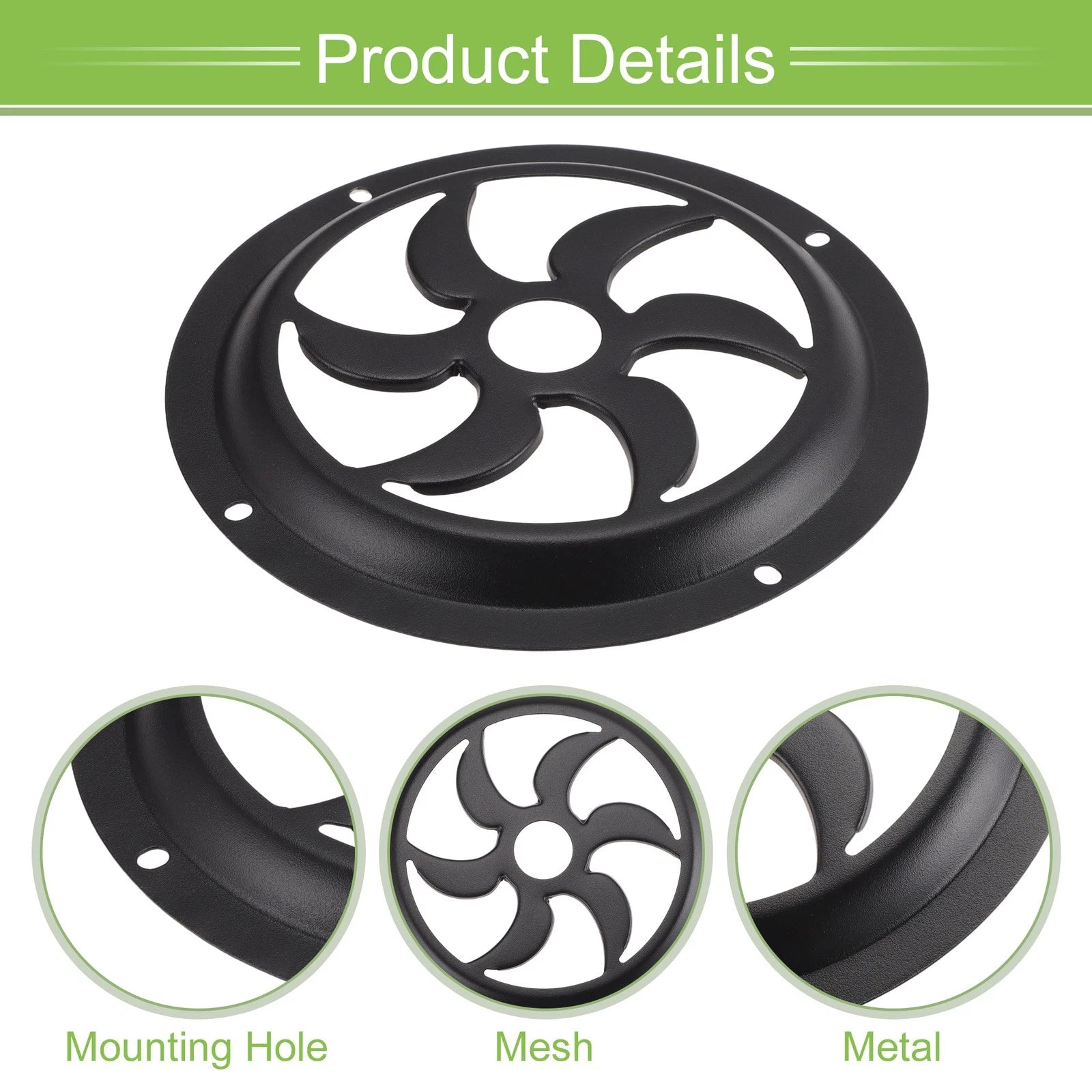 8" Speaker Grill Covers for Audio Speaker Subwoofer (Black)