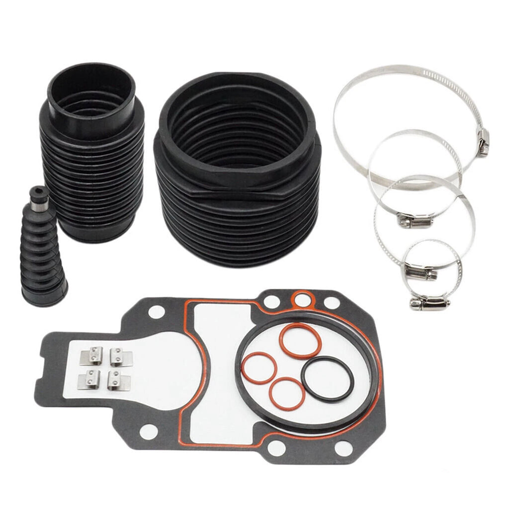 U-Joint Exhaust Cable Bellows Hose Kit for Mercruiser Alpha 1 Gen II (74639Q02, 74369)