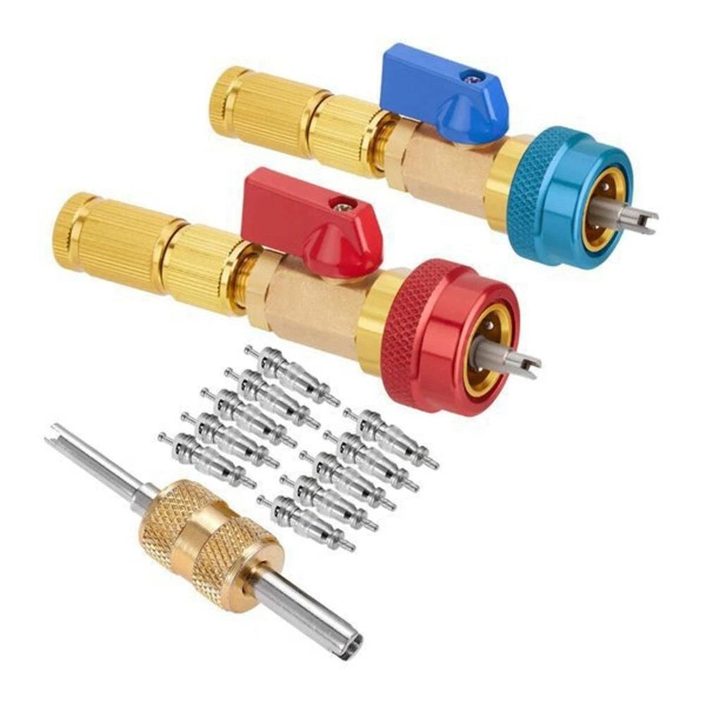 For HVAC Repair R134A Accessories AC System Tools For Home Use Dual Head Tool