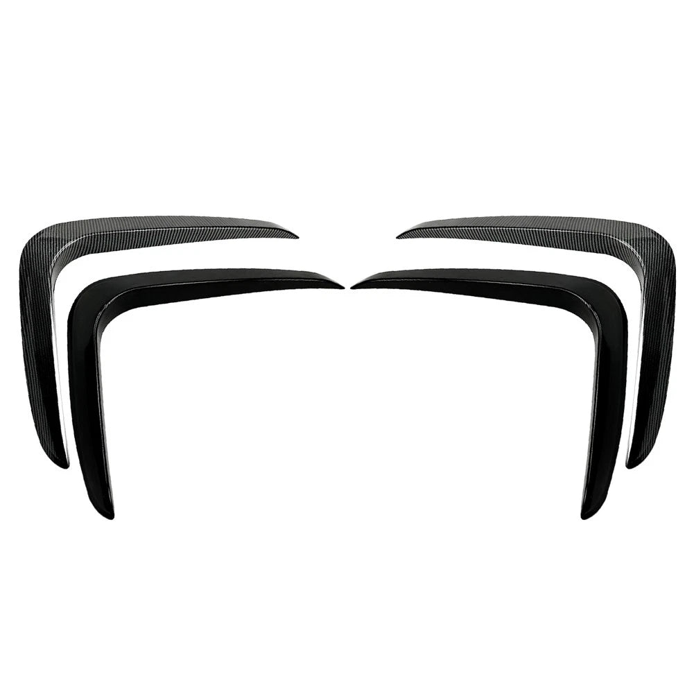 Front Fog Lamp Frame Trim for BMW X3 G01 (2018–2021) Glossy Black