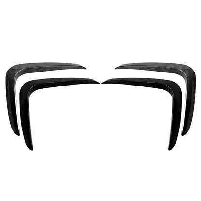Front Fog Lamp Frame Trim for BMW X3 G01 (2018–2021) Glossy Black